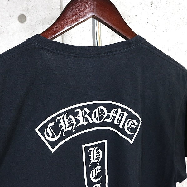 CHROME HEARTS Horseshoe T-Bar Print T-Shirt Black Size M
