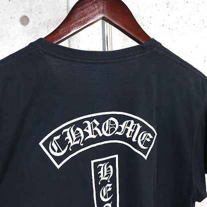 CHROME HEARTS Horseshoe T-Bar Print T-Shirt Black Size M