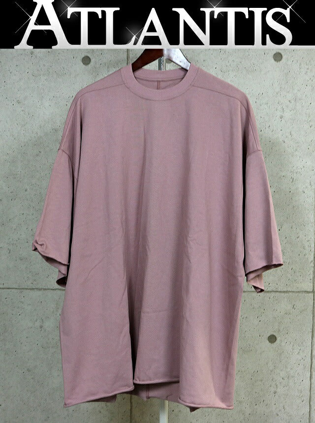 RICK OWENS Tommy T-Shirt Pink Size ONE