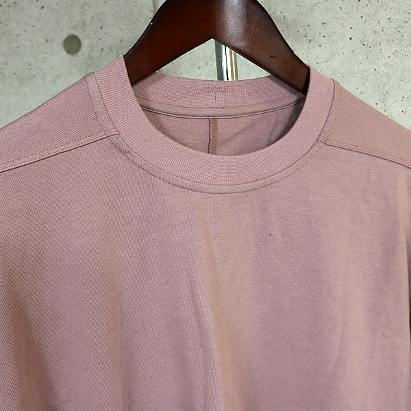 RICK OWENS Tommy T-Shirt Pink Size ONE