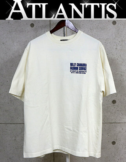 WILLY CHAVARRIA FASHION SERVICES T-Shirt White Size L
