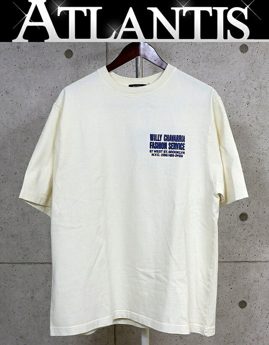 WILLY CHAVARRIA FASHION SERVICES T-Shirt White Size L