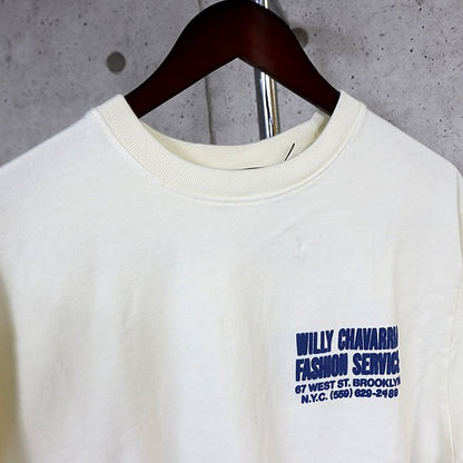 WILLY CHAVARRIA FASHION SERVICES T-Shirt White Size L