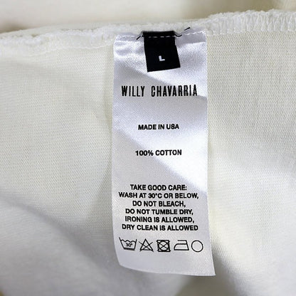 WILLY CHAVARRIA FASHION SERVICES T-Shirt White Size L