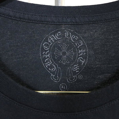 CHROME HEARTS Sleeve CH Plus Print T-Shirt Black Size XL