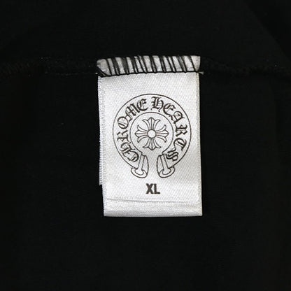 CHROME HEARTS Sleeve CH Plus Print T-Shirt Black Size XL