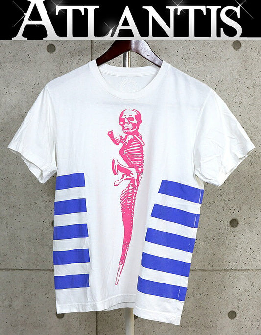 CHROME HEARTS Foti Print T-Shirt White/Pink Size M