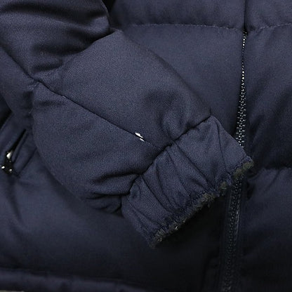 Moncler Montgenevre Wool Down Jacket Navy Size 4