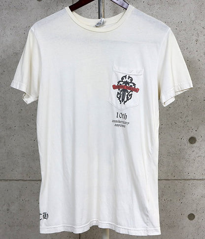 CHROME HEARTS Aoyama 10th Anniversary T-Shirt White Size M