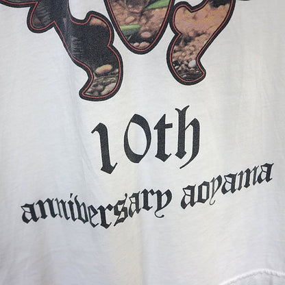 CHROME HEARTS Aoyama 10th Anniversary T-Shirt White Size M
