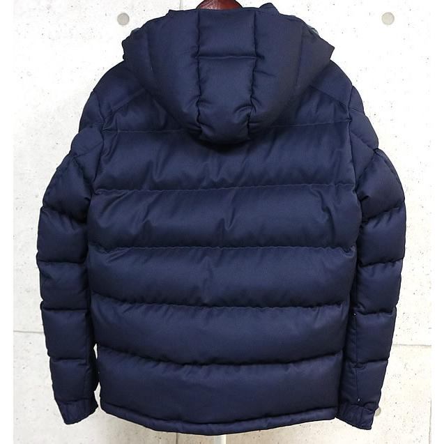 Moncler Montgenevre Wool Down Jacket Navy Size 4