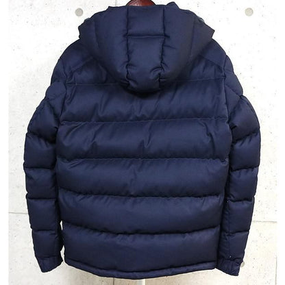 Moncler Montgenevre Wool Down Jacket Navy Size 4