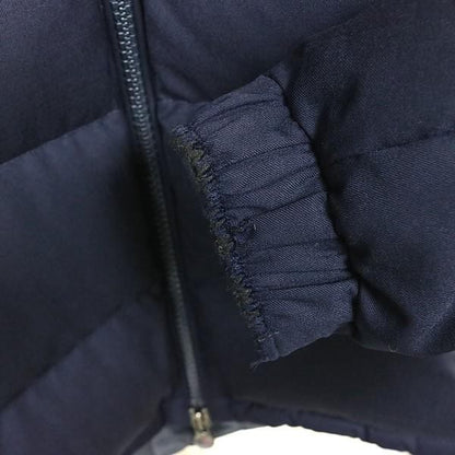 Moncler Montgenevre Wool Down Jacket Navy Size 4