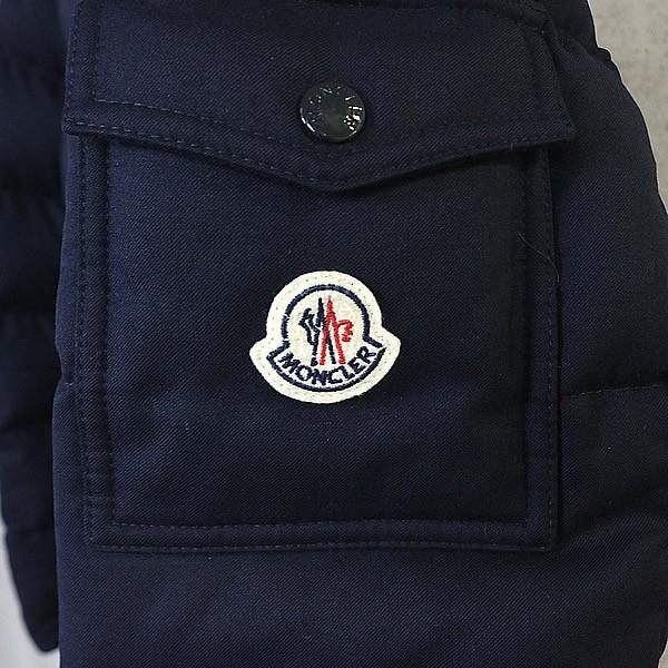 Moncler Montgenevre Wool Down Jacket Navy Size 4