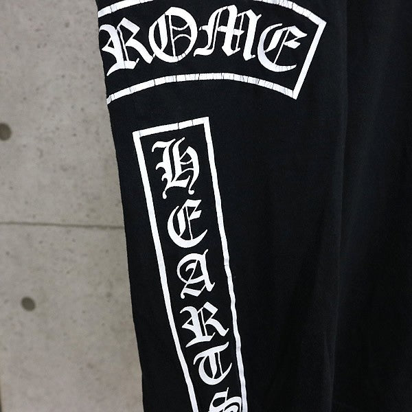 CHROME HEARTS Horseshoe T-Bar Print T-Shirt Black Size M