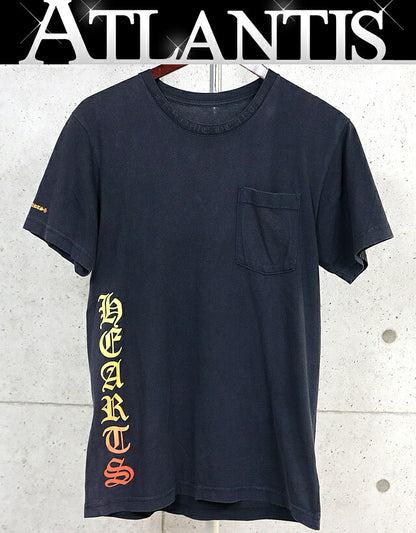 CHROME HEARTS Horseshoe Gradation Old Print T-Shirt Size M