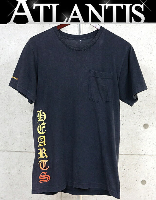 CHROME HEARTS Horseshoe Gradation Old Print T-Shirt Size M