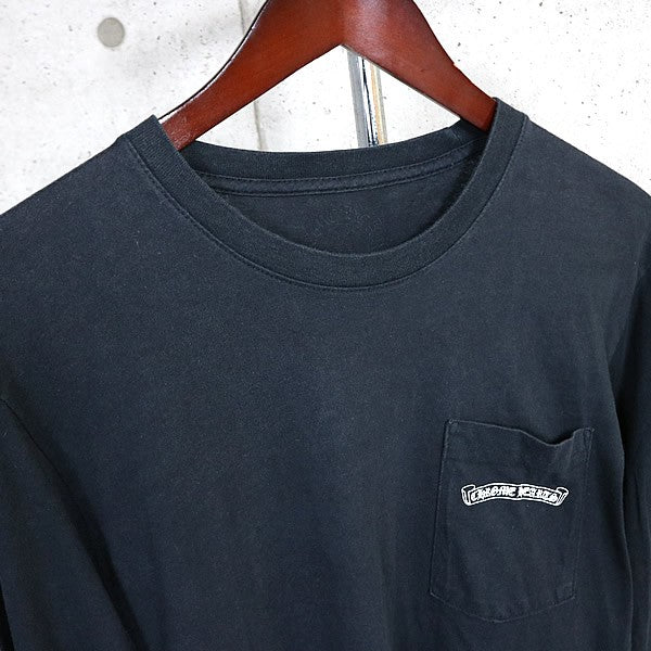 CHROME HEARTS Scroll Label "FUCK YOU" T-Shirt Black Size M