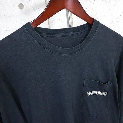 CHROME HEARTS Scroll Label "FUCK YOU" T-Shirt Black Size M