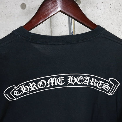 CHROME HEARTS Scroll Label "FUCK YOU" T-Shirt Black Size M