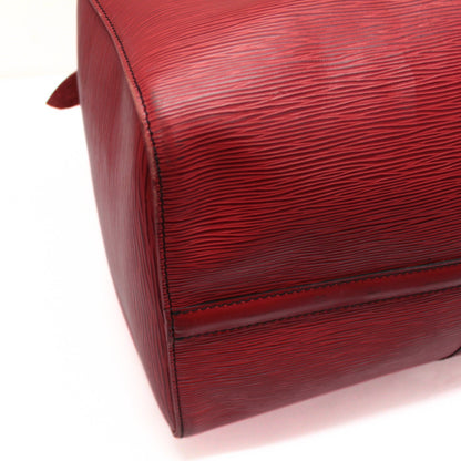 Louis Vuitton Keepall 50 Epi Castilian Red Bag Size ONE SIZE