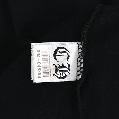 CHROME HEARTS T-Bar Star Print Pocket T-Shirt Black Size S