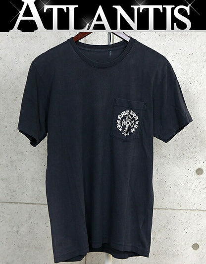 CHROME HEARTS CH Cross Horseshoe CH T-Shirt Black Size M