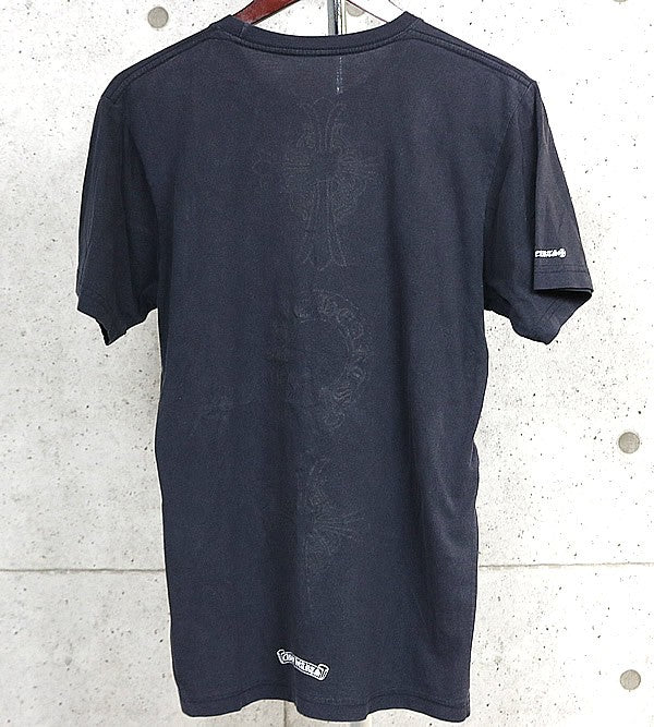 CHROME HEARTS CH Cross Horseshoe CH T-Shirt Black Size M