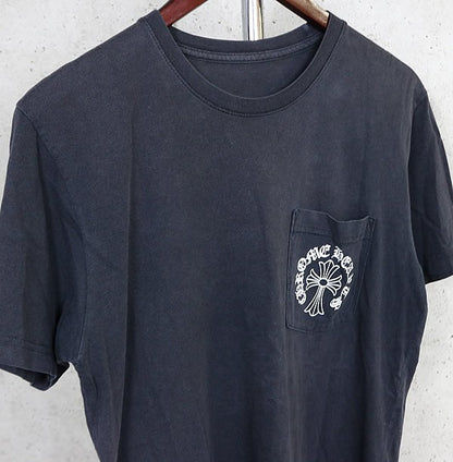 CHROME HEARTS CH Cross Horseshoe CH T-Shirt Black Size M