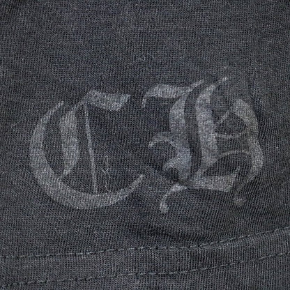 CHROME HEARTS Arch Logo Print Pocket T-Shirt Black Size XL