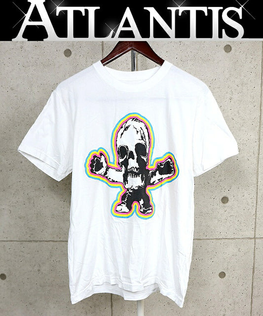 CHROME HEARTS Foti Harlistee Graphic T-Shirt White Size M
