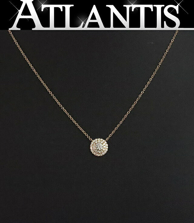 TIFFANY&Co. Soleste Diamond Necklace K18RG Size ONE SIZE