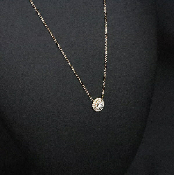 TIFFANY&Co. Soleste Diamond Necklace K18RG Size ONE SIZE