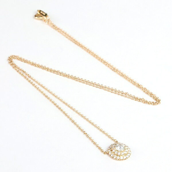 TIFFANY&Co. Soleste Diamond Necklace K18RG Size ONE SIZE