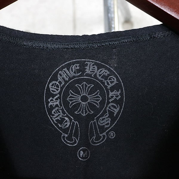 CHROME HEARTS Vintage Framed Cross Tank Top Black Size M