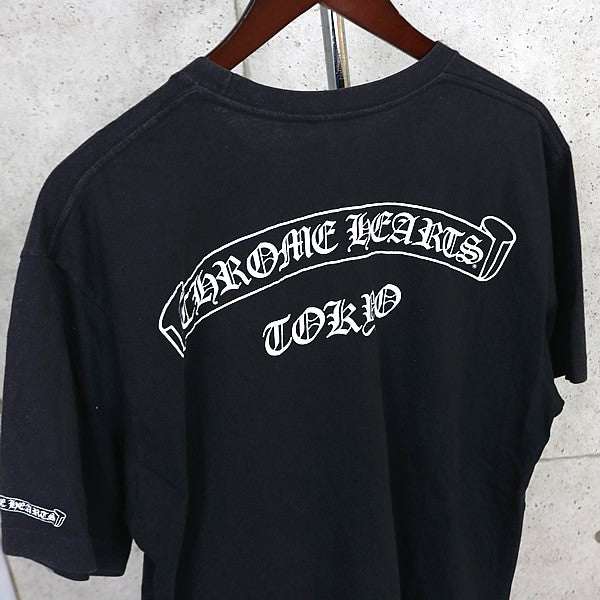 CHROME HEARTS Tokyo Exclusive Scroll T-Shirt Black Size L