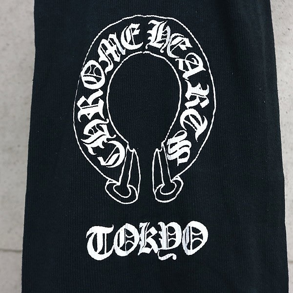 CHROME HEARTS Tokyo FUCK YOU Horseshoe Top Black Size S