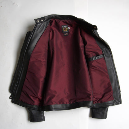 Schott 641XX Cafe Racer Jacket Black Size 36