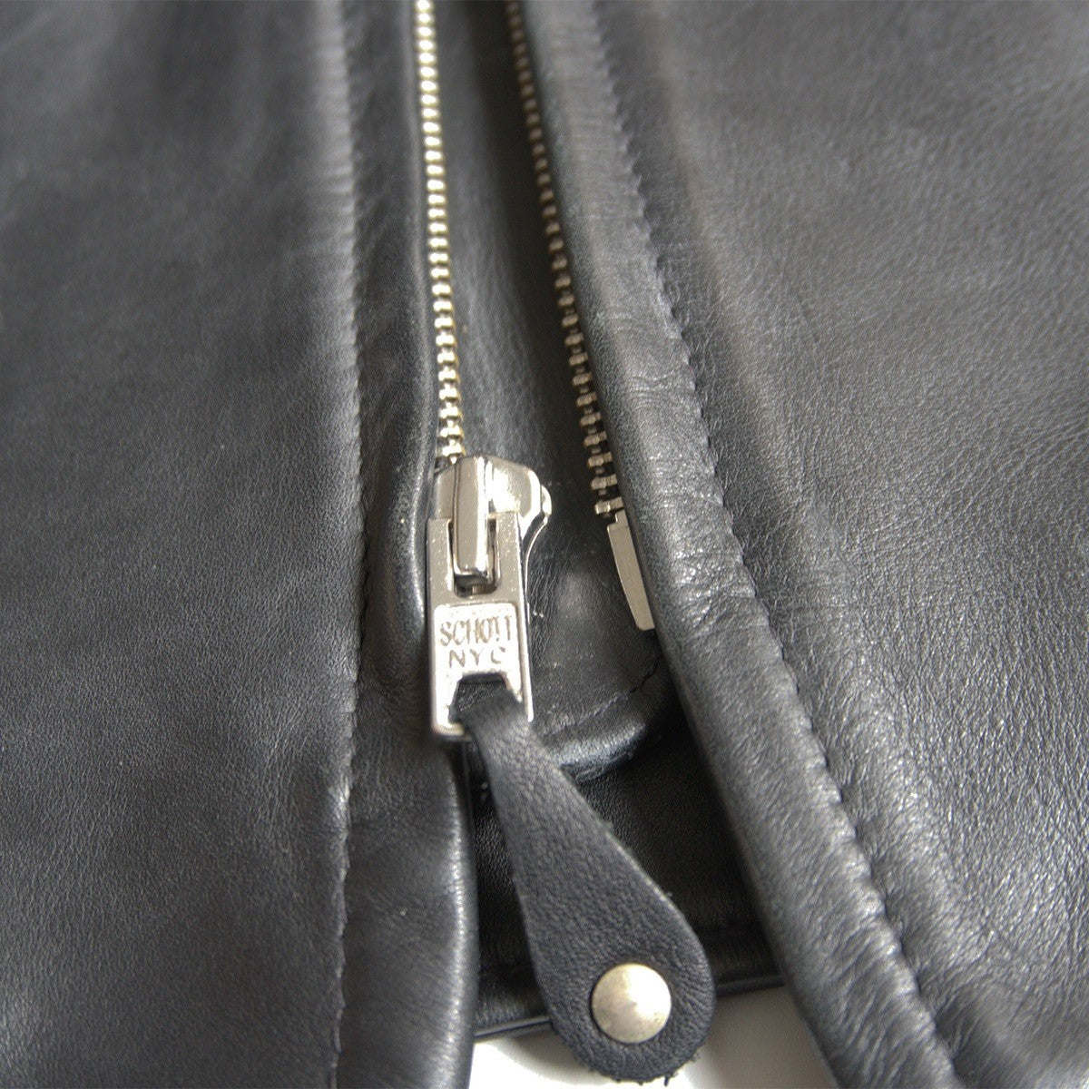 Schott 641XX Cafe Racer Jacket Black Size 36