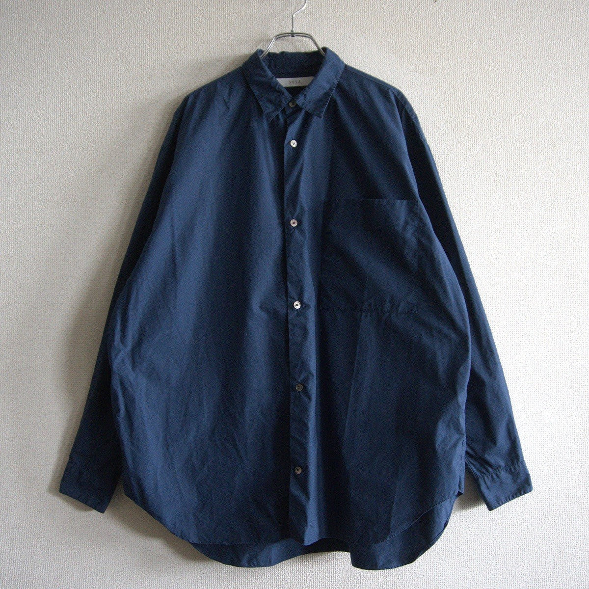 Seya Cotton Shirt Blue Size XL