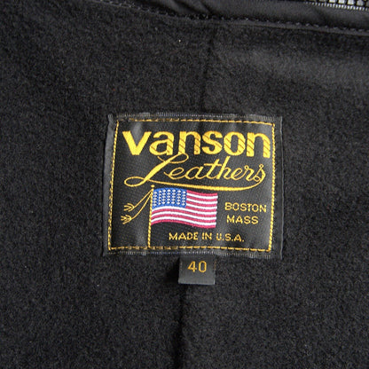 VANSON Single Rider Jacket Size 40
