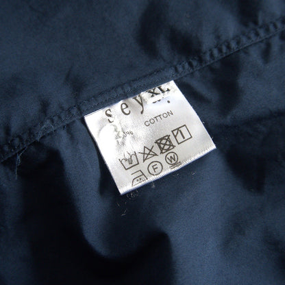 Seya Cotton Shirt Blue Size XL