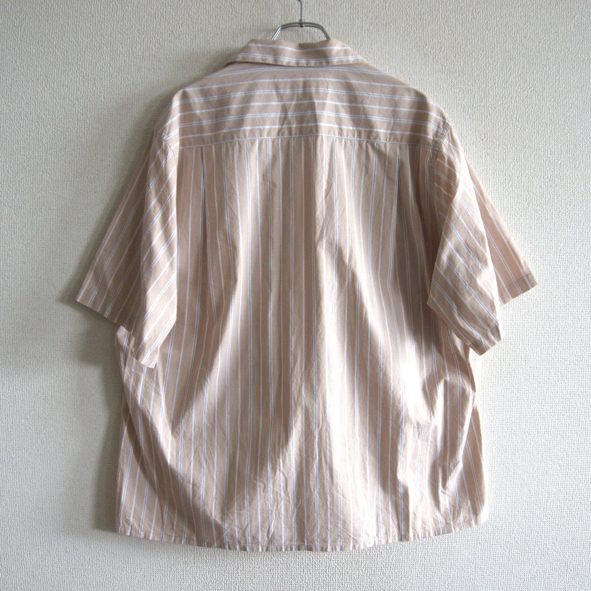 Wacko Maria STRIPED OPEN COLLAR SHIRT S/S Size S