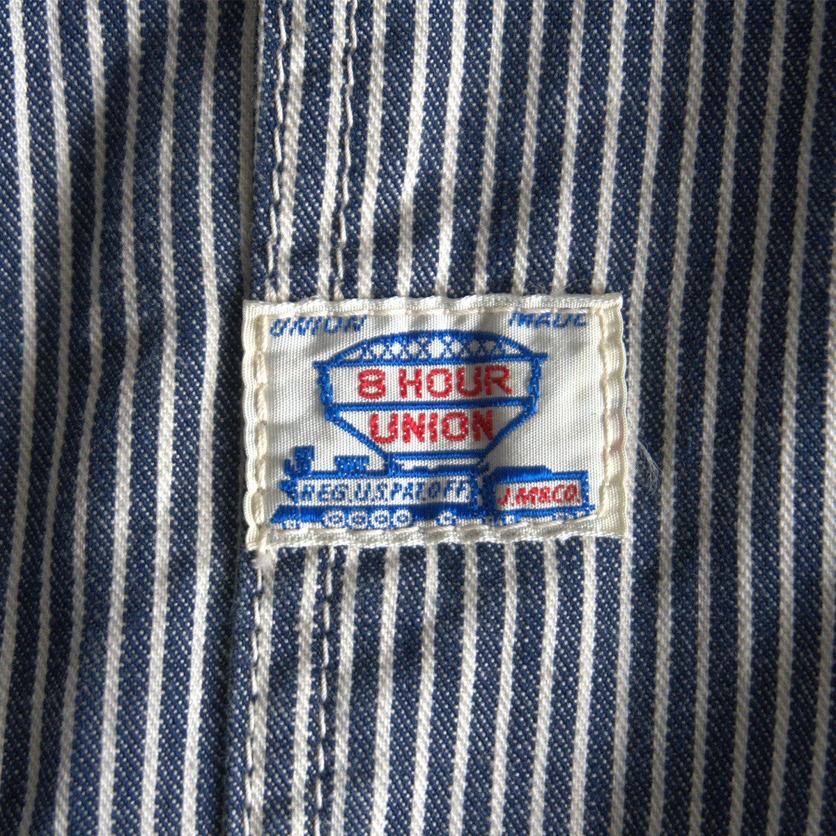 JOE McCOY 8HOUR UNION Hickory Stripe Coverall Size S