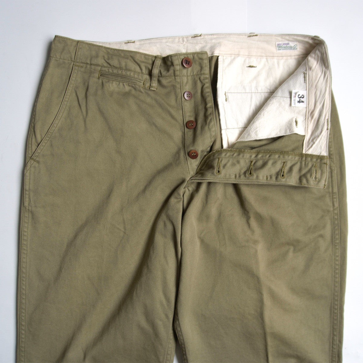 Warehouse Duck Digger Chinos Size 34
