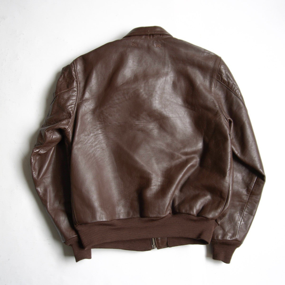 J.A.DUBOW A-2 Leather Flight Jacket Size 42