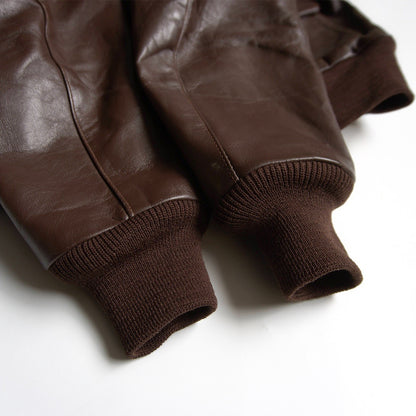 J.A.DUBOW A-2 Leather Flight Jacket Size 42