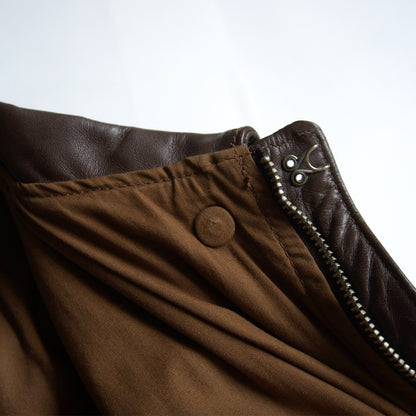 J.A.DUBOW A-2 Leather Flight Jacket Size 42
