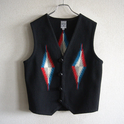 ORTEGA'S Chimayo Vest Black Size 38