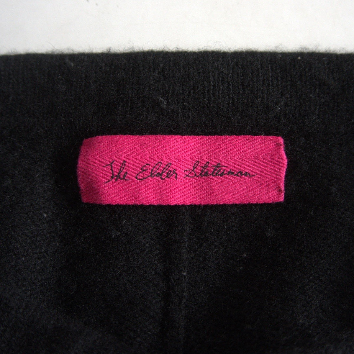 The Elder Statesman Cashmere pants Knit Sweater Black Size M